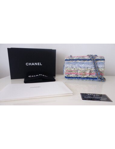 Sac Chanel tweed petit modèle