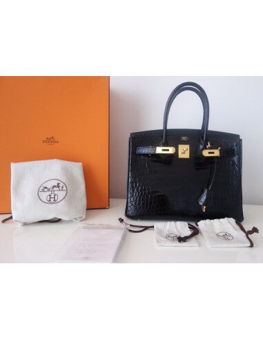 Sac Hermes Birkin 30 crocodile