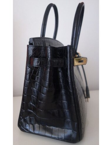 Sac Hermes Birkin 30 crocodile