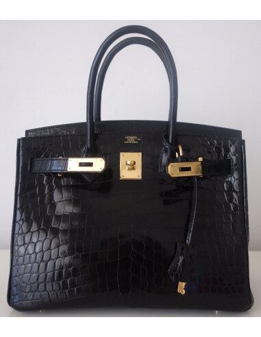 Sac Hermes Birkin 30 crocodile