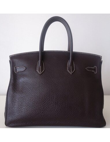 Sac Hermes Birkin marron