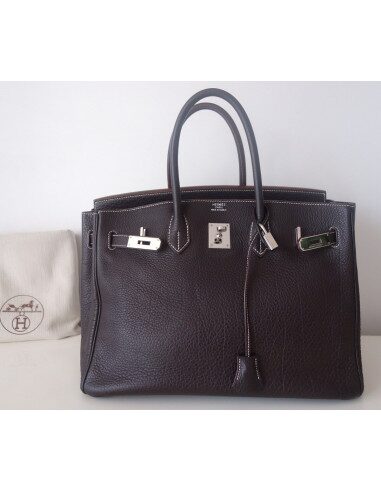 Sac Hermes Birkin marron