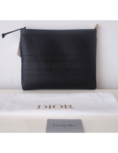 Grande pochette stripe pouch Dior