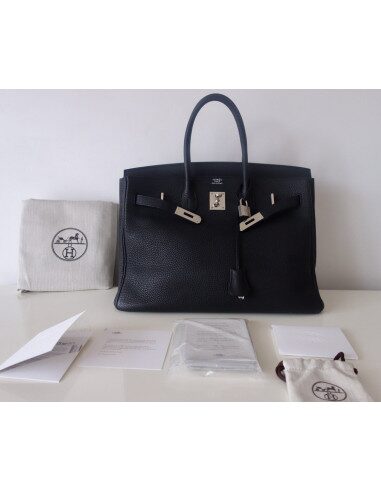 Sac Hermes Birkin 35 noir