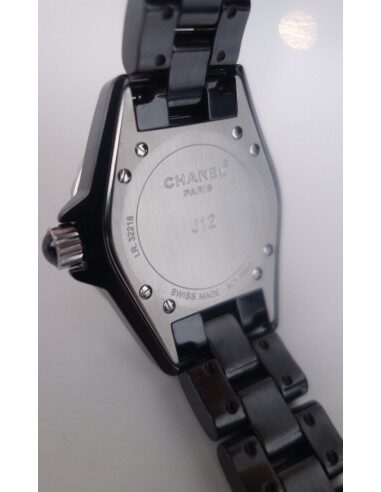 Montre Chanel J12 noire