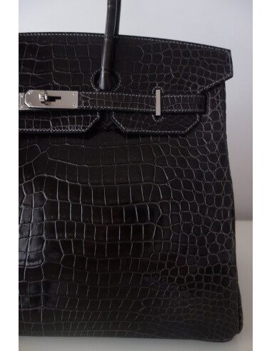 sac Hermes Birkin 35 crocodile