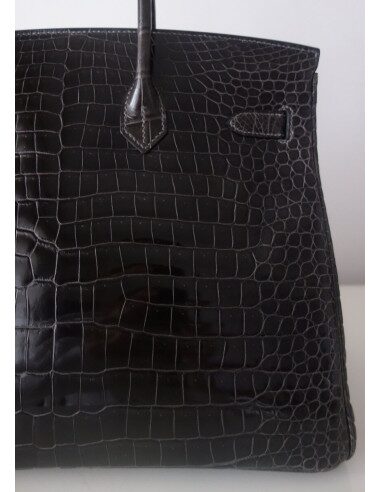 sac Hermes Birkin 35 crocodile