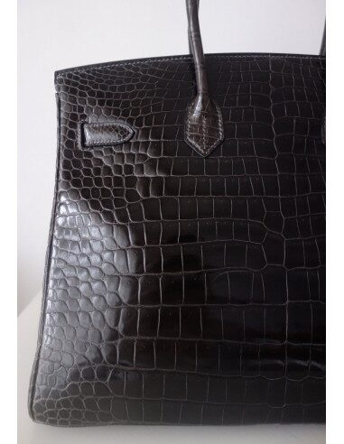 sac Hermes Birkin 35 crocodile