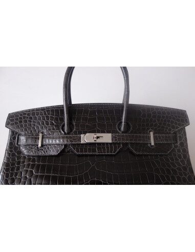sac Hermes Birkin 35 crocodile