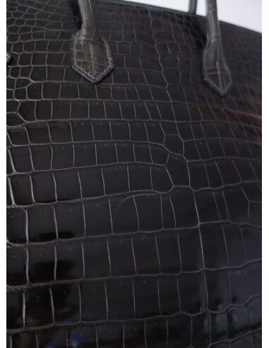 sac Hermes Birkin 35 crocodile