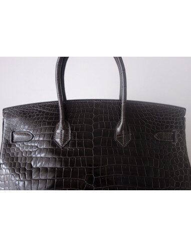 sac Hermes Birkin 35 crocodile
