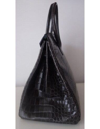 sac Hermes Birkin 35 crocodile