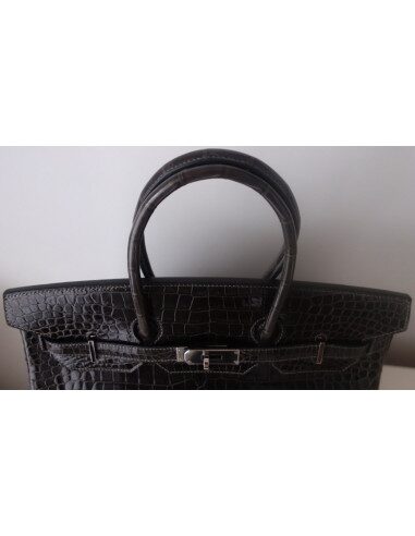 sac Hermes Birkin 35 crocodile