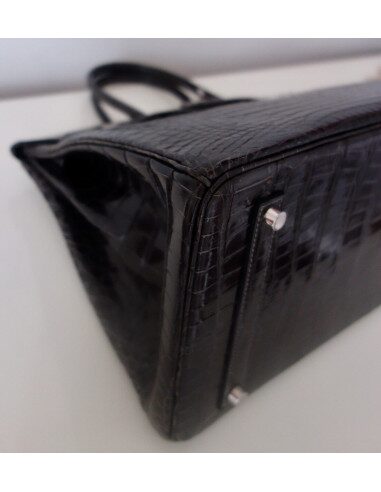 sac Hermes Birkin 35 crocodile
