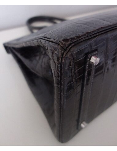 sac Hermes Birkin 35 crocodile