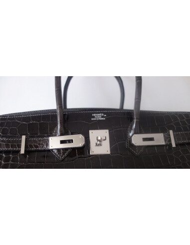 sac Hermes Birkin 35 crocodile