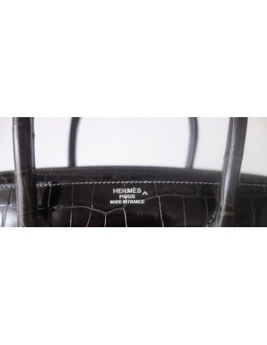 sac Hermes Birkin 35 crocodile