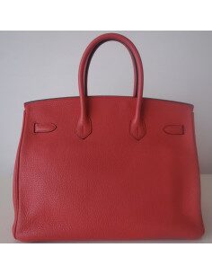 Sac Hermes Birkin 35 rose Jaipur 2