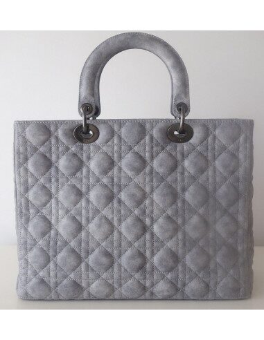 Sac Lady Dior cuir Gm