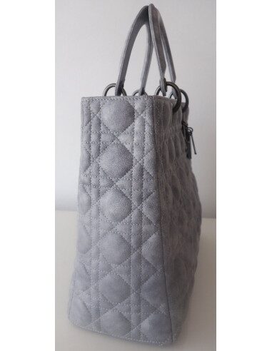 Sac Lady Dior cuir Gm
