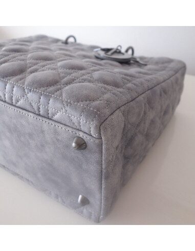 Sac Lady Dior cuir Gm