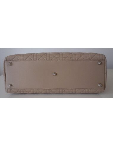 Sac Lady Dior Gm beige