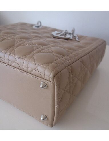 Sac Lady Dior Gm beige