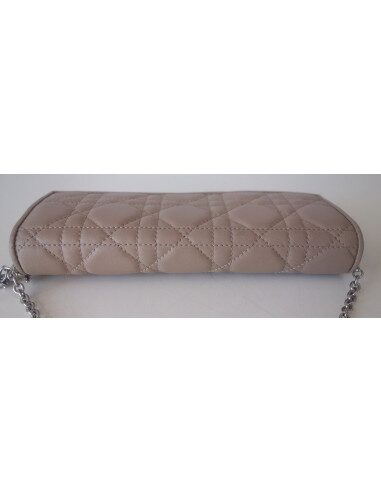Sac Lady Dior Gm beige + pochette