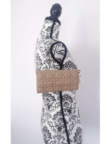 Sac Lady Dior Gm beige + pochette