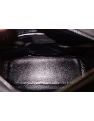 Sac Lady Dior cuir noir médium