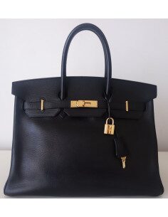 Sac Hermes Birkin 35 noir