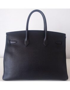 Sac Hermes Birkin 35 noir 2