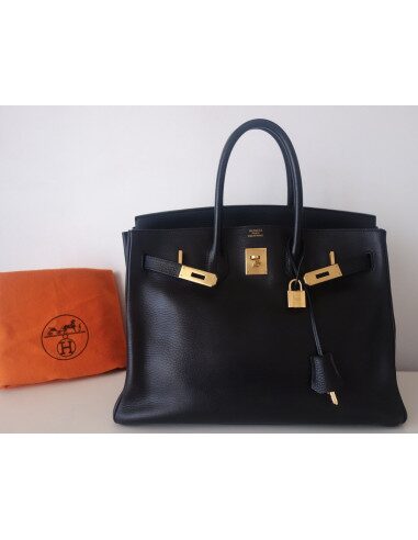 Sac Hermes Birkin 35 noir