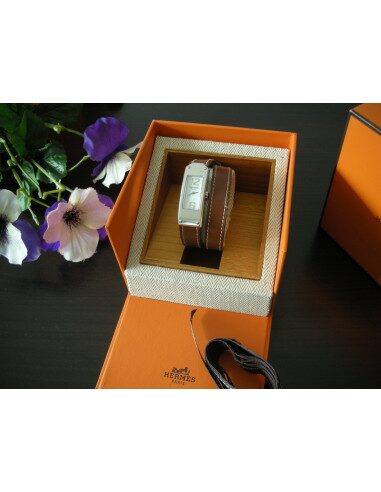 MONTRE HERMES KELLY 2 -- bracelet double / simple