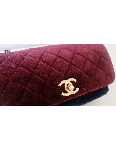 Sac Chanel classique tricolore