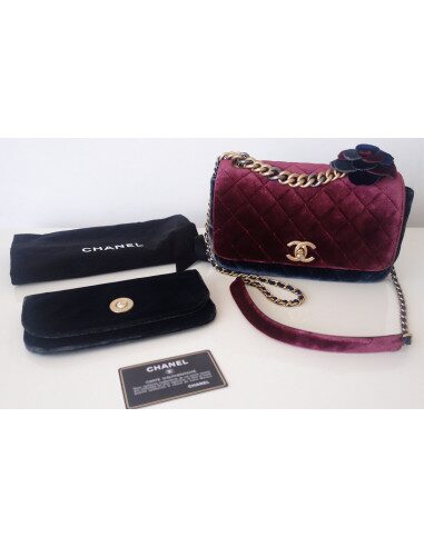 Sac Chanel classique tricolore