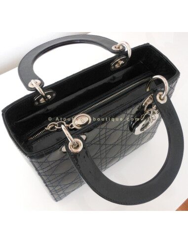 SAC LADY DIOR VERNI - MOYEN MODELE