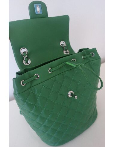 Sac à dos Chanel vert