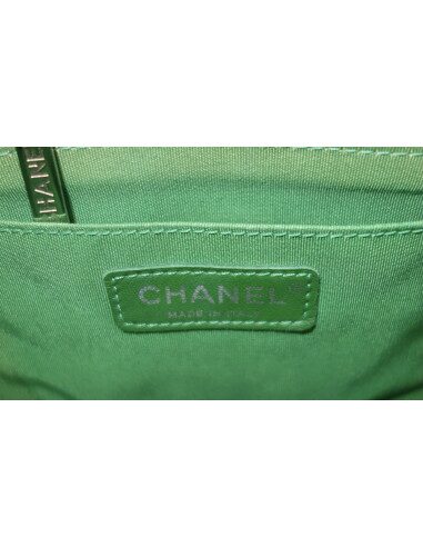 Sac à dos Chanel vert