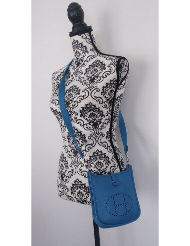 Sac mini Evelyne bleu