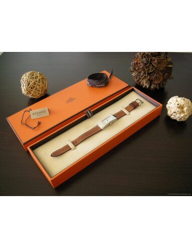 MONTRE HERMES KELLY 2 -- bracelet double / simple