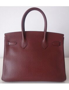 Sac Hermes Birkin bordeaux 30 2