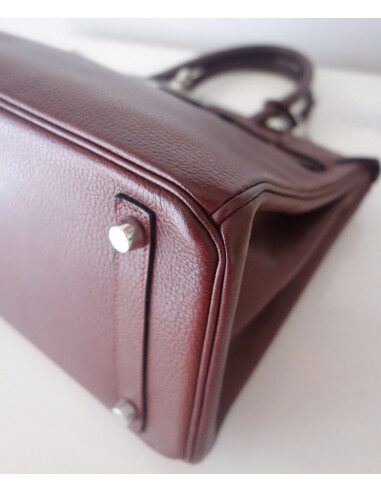 Sac Hermes Birkin bordeaux 30