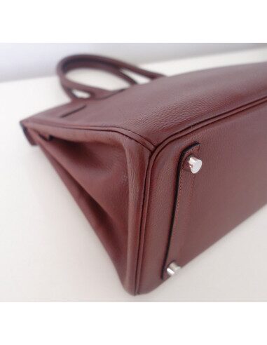 Sac Hermes Birkin bordeaux 30