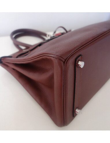 Sac Hermes Birkin bordeaux 30