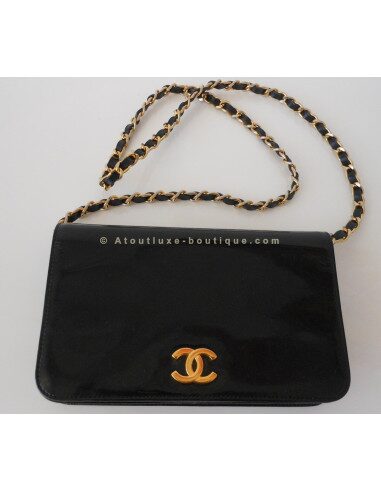 SAC CHANEL VERNI NOIR