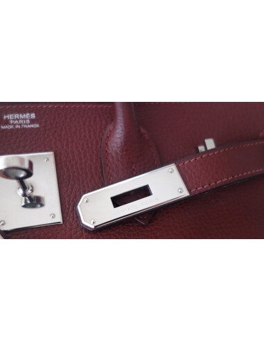 Sac Hermes Birkin bordeaux 30