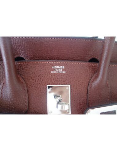 Sac Hermes Birkin bordeaux 30