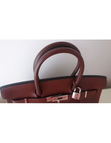 Sac Hermes Birkin bordeaux 30