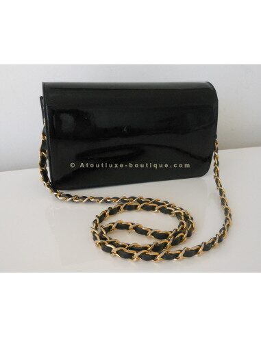 SAC CHANEL VERNI NOIR